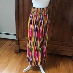 Batik maxi skirt